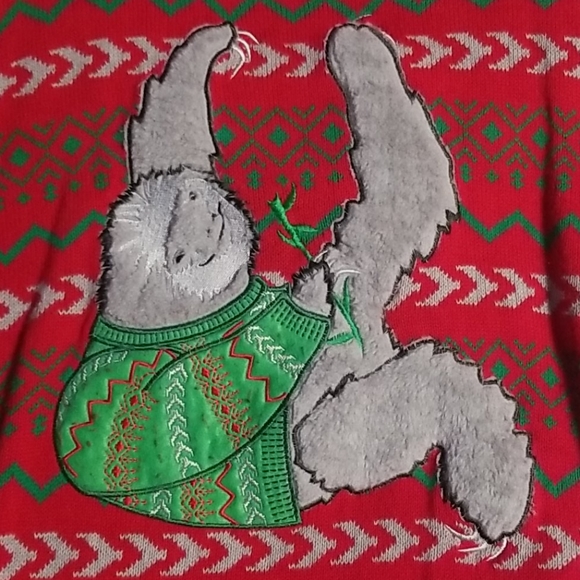 Christmas sloth sweater - Picture 2 of 2